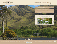 Tablet Screenshot of delphilodge.ie